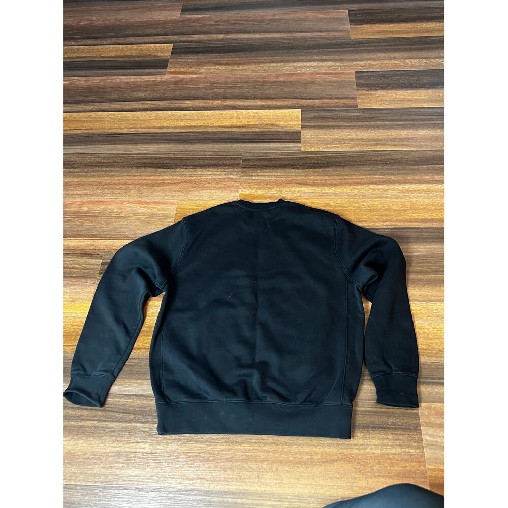 Nike Sportswear Club Fleece Crewneck Sweatshirt Black Men's Medium - Picture 10 of 10